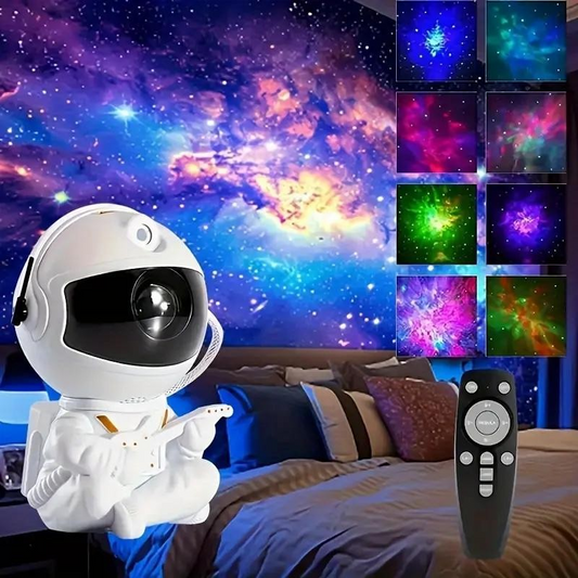 PROMO🚀 Proyector de Galaxias Astronauta Rocket – Convierte tu habitación en un universo mágico