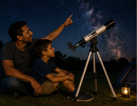 SUPER OFERTA🔥 Telescopio Astronómico F36050 con Zoom Potente y Visión Cristalina