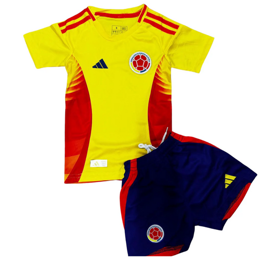 CONJUNTO DE COLOMBIA NIÑO BORDADO